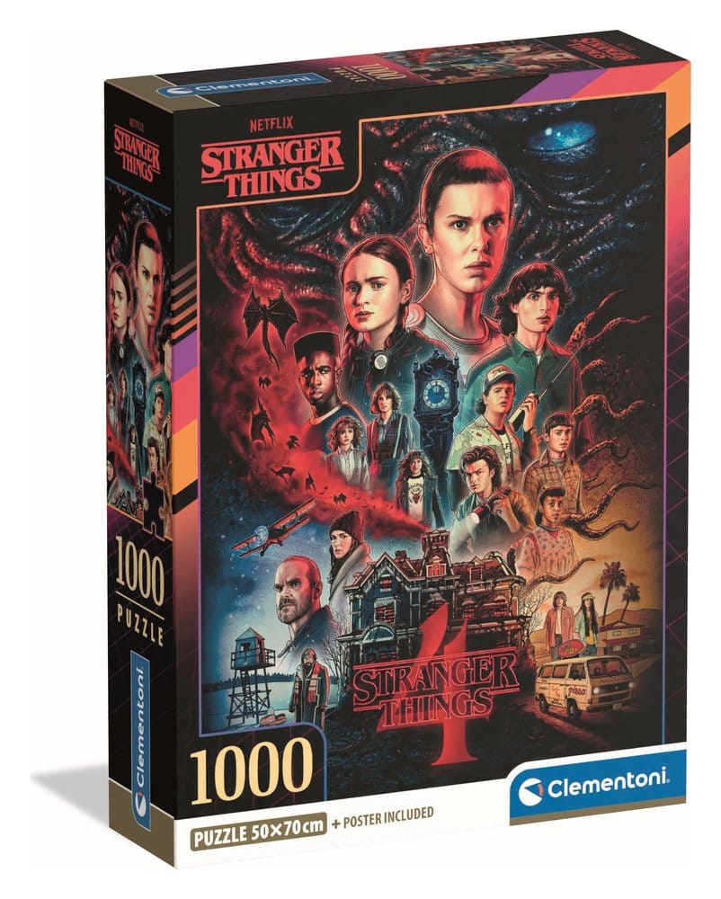 Puzzle Stranger Things Stranger Things 4 House (1000 pieces) DS Modellismo Puzzle Stranger Things Stranger Things 4