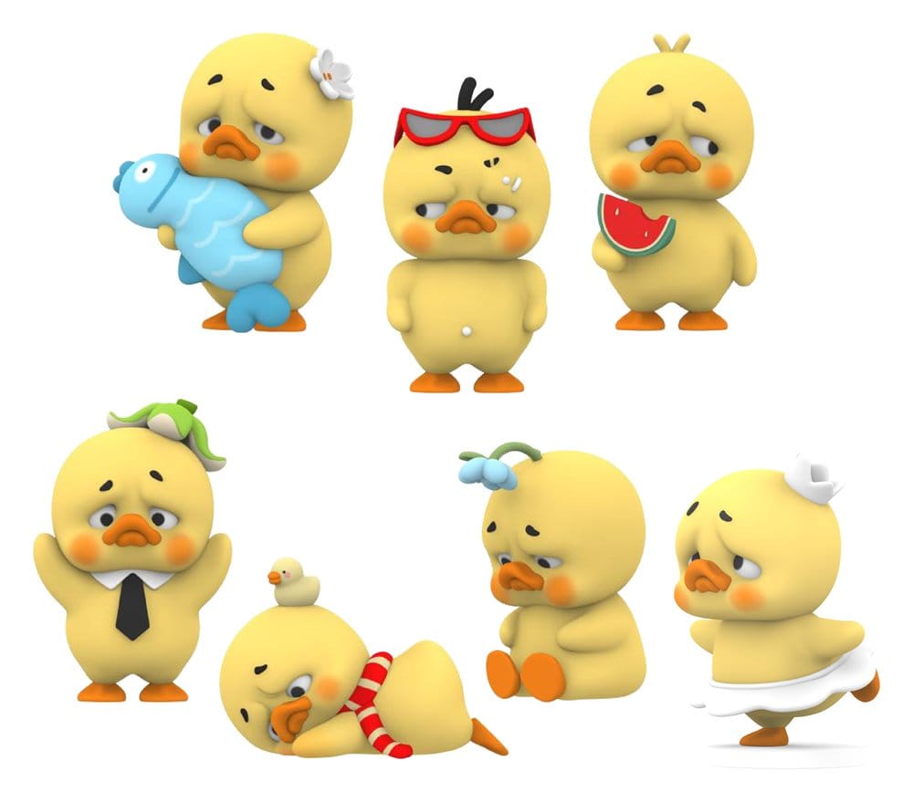 Upset Duck: Stop the Spiral Duck Blind Box figure 10 cm Display (6) DS Modellismo Upset Duck: Stop Spiral Duck Blind Box