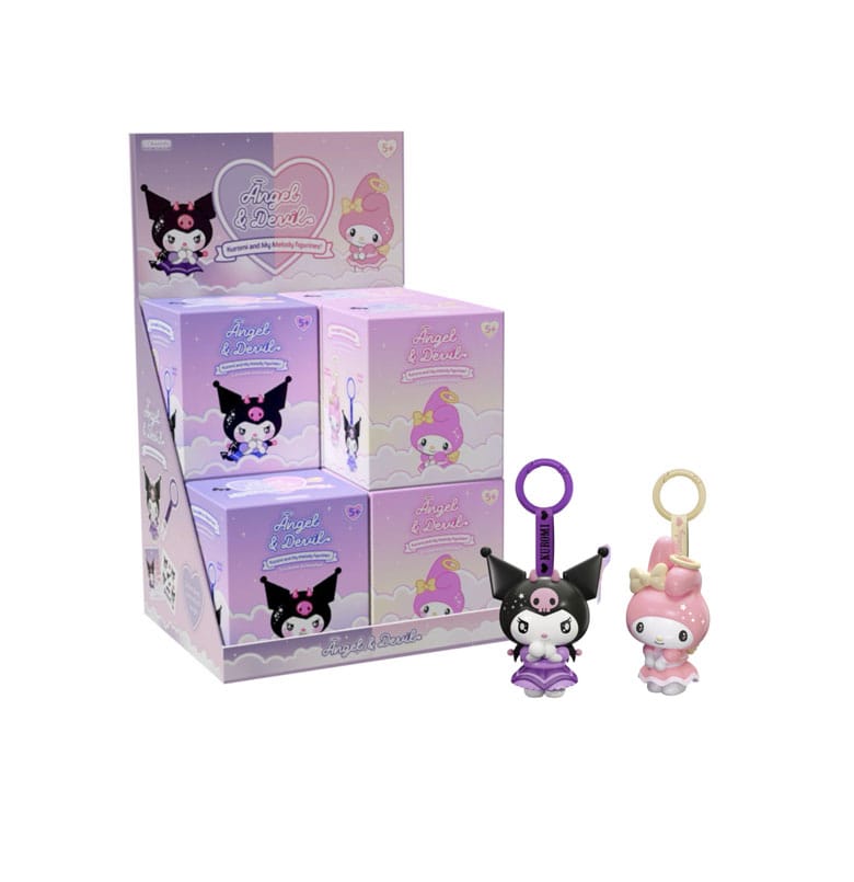 Portachiavi Hello Kitty Angel & Devil Assortment (8) DS Modellismo Portachiavi Hello Kitty Angel & Devil