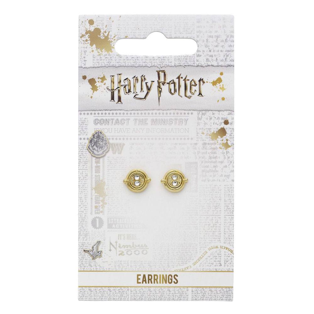 Orecchini Harry Potter Time Turner (gold plated) DS Modellismo Orecchini Harry Potter Time Turner