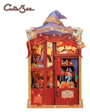 Book Nook Amazing Toy Store 17 x CuteBee