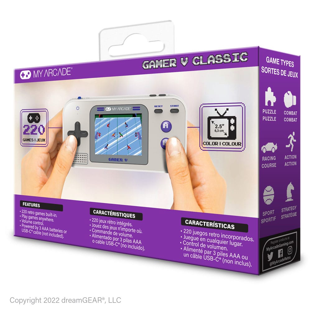 My Arcade Portable Gaming System Gamer V Classic DS Modellismo My Arcade Portable Gaming System Gamer V
