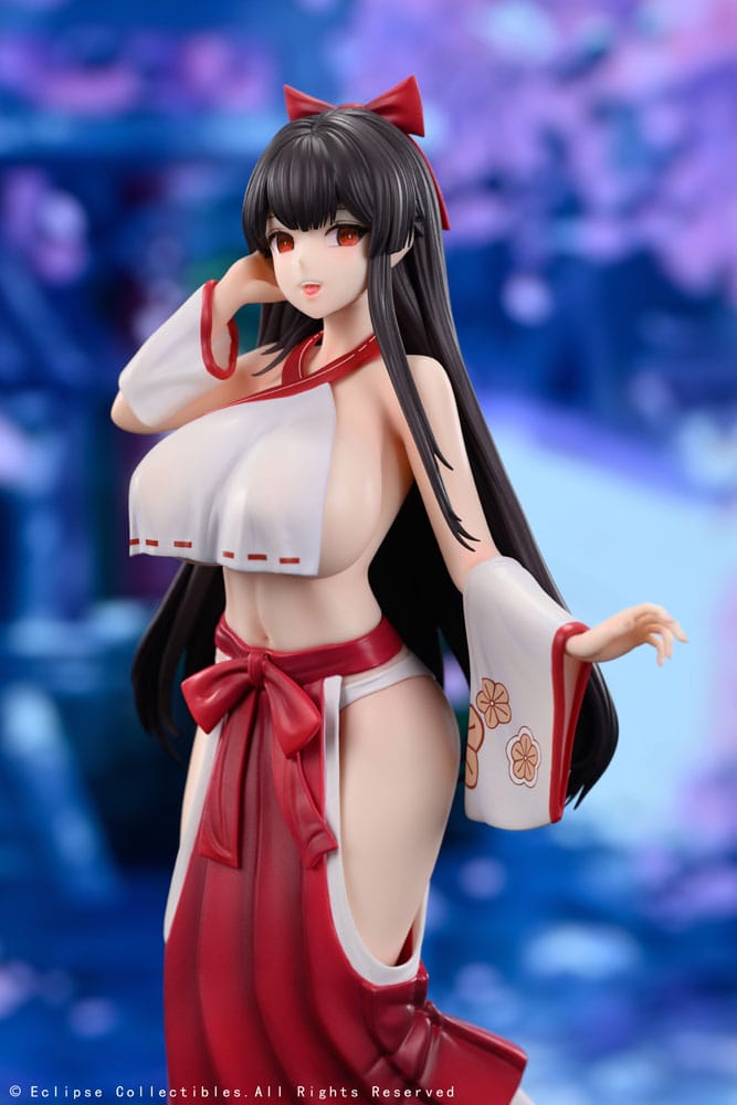 Statua Original Character PVC 1/7 Kasuga Miko Misaki 28 cm DS Modellismo Statua Original Character PVC scala 1/7