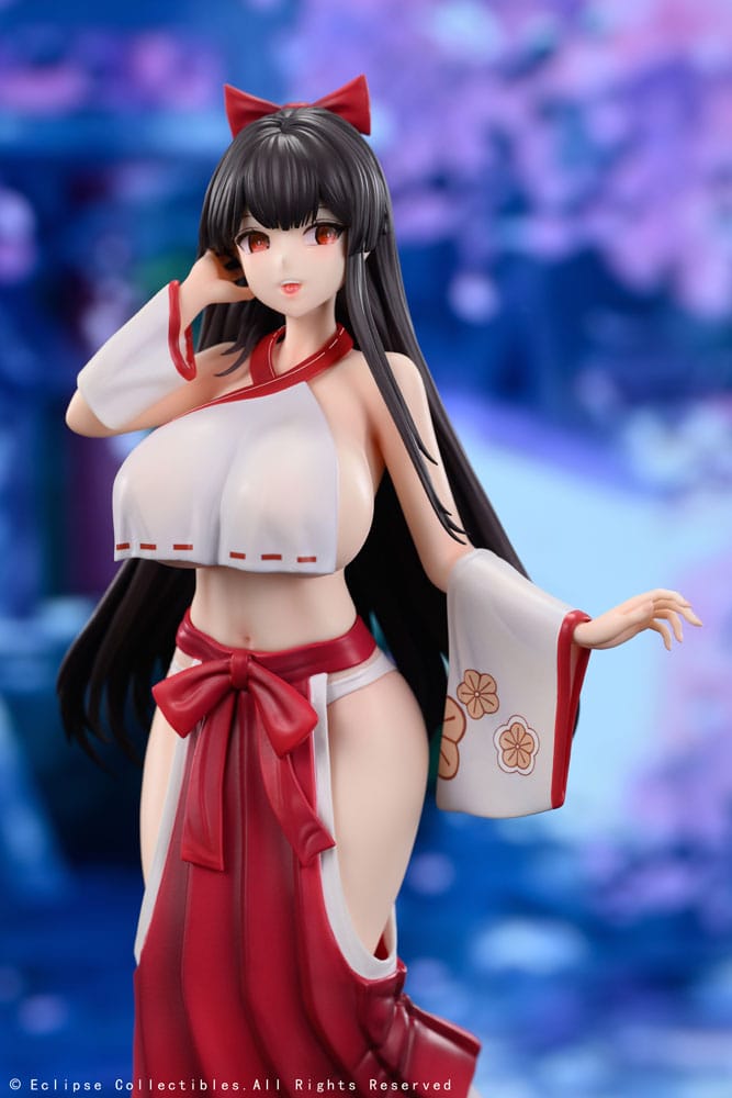 Statua Original Character PVC 1/7 Kasuga Miko Misaki 28 cm DS Modellismo Statua Original Character PVC scala 1/7