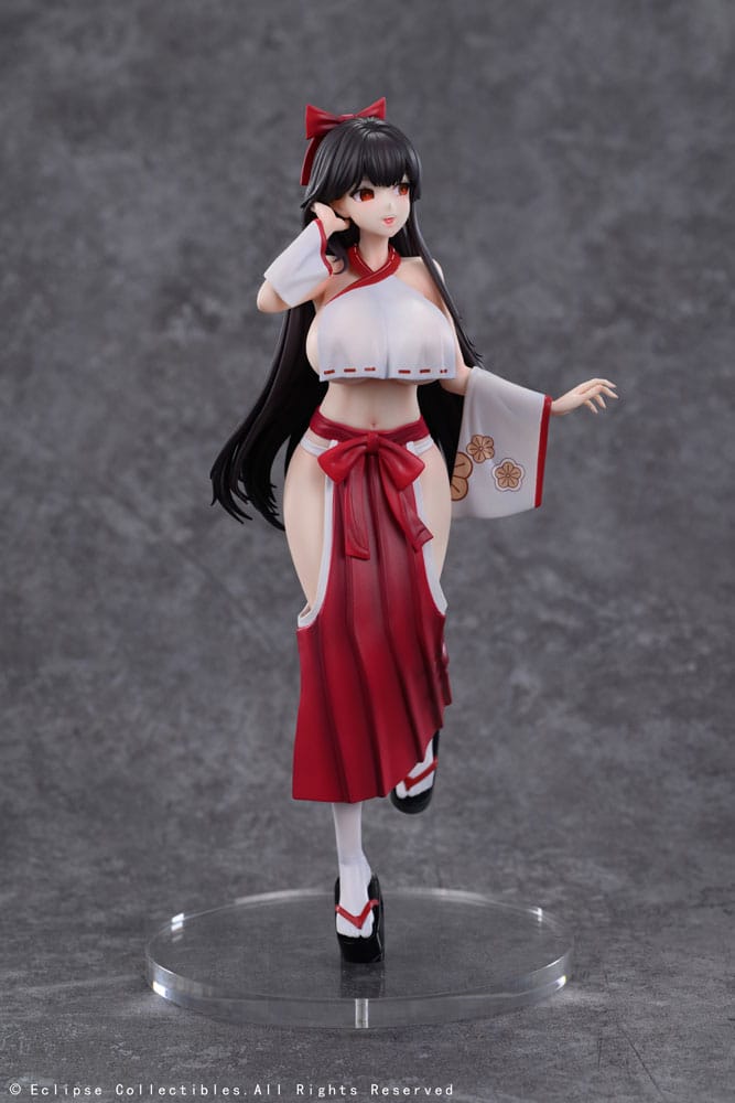 Statua Original Character PVC 1/7 Kasuga Miko Misaki 28 cm DS Modellismo Statua Original Character PVC scala 1/7
