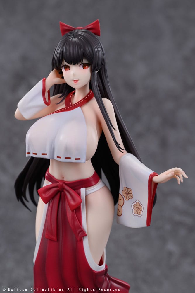 Statua Original Character PVC 1/7 Kasuga Miko Misaki 28 cm DS Modellismo Statua Original Character PVC scala 1/7