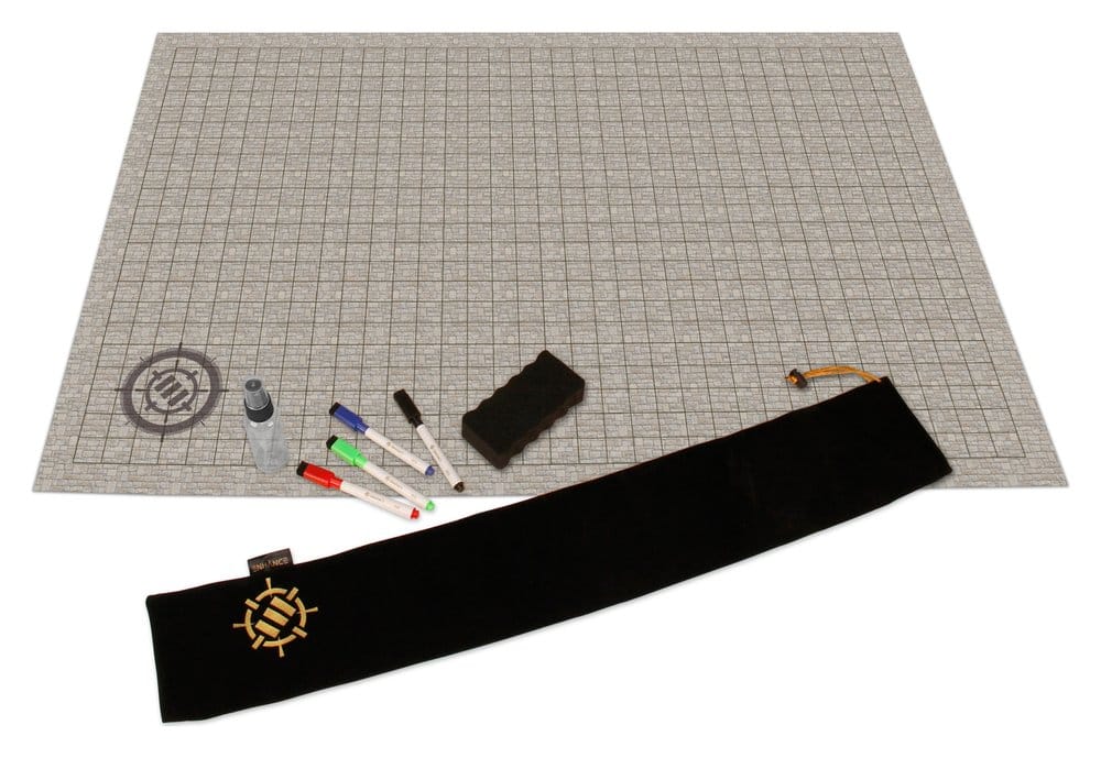 Enhance Tabletop Grid Mat Campaign Kit DnD Stone DS Modellismo Enhance Tabletop Grid Mat Campaign Kit DnD