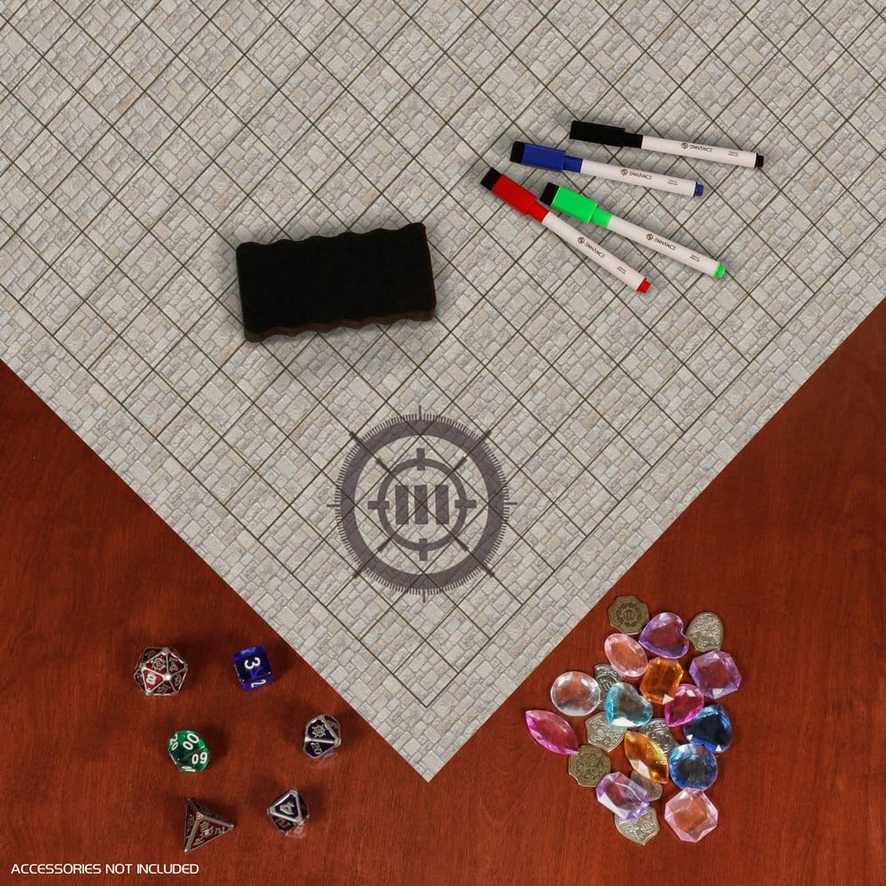 Enhance Tabletop Grid Mat Campaign Kit DnD Stone DS Modellismo Enhance Tabletop Grid Mat Campaign Kit DnD