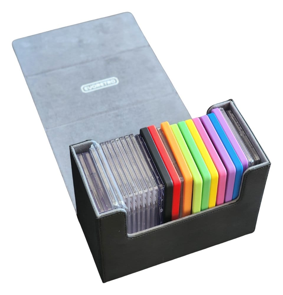 Evoretro Trading Card Magnetic Storage Box for 30 Graded Cards DS Modellismo Evoretro Trading Card Magnetic Storage Box