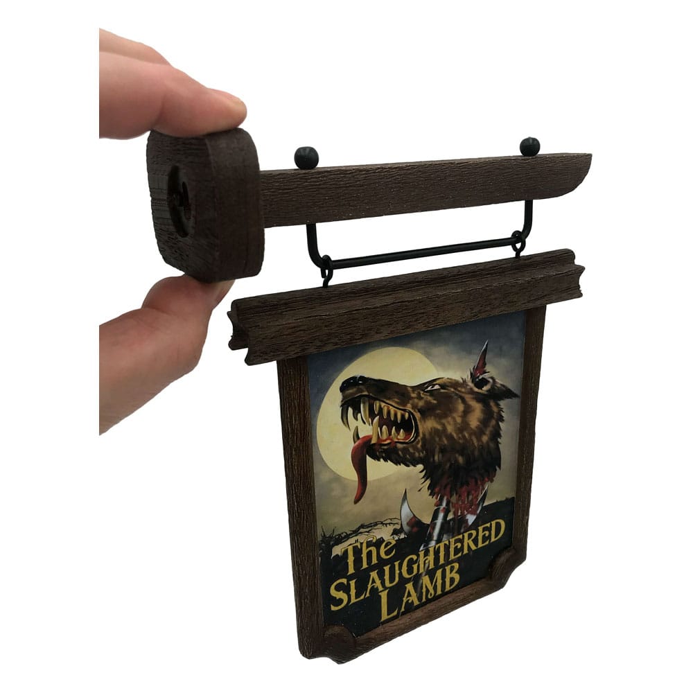 Replica An American Werewolf in London Scaled Prop Pub Sign 6 cm DS Modellismo Replica An American Werewolf in London