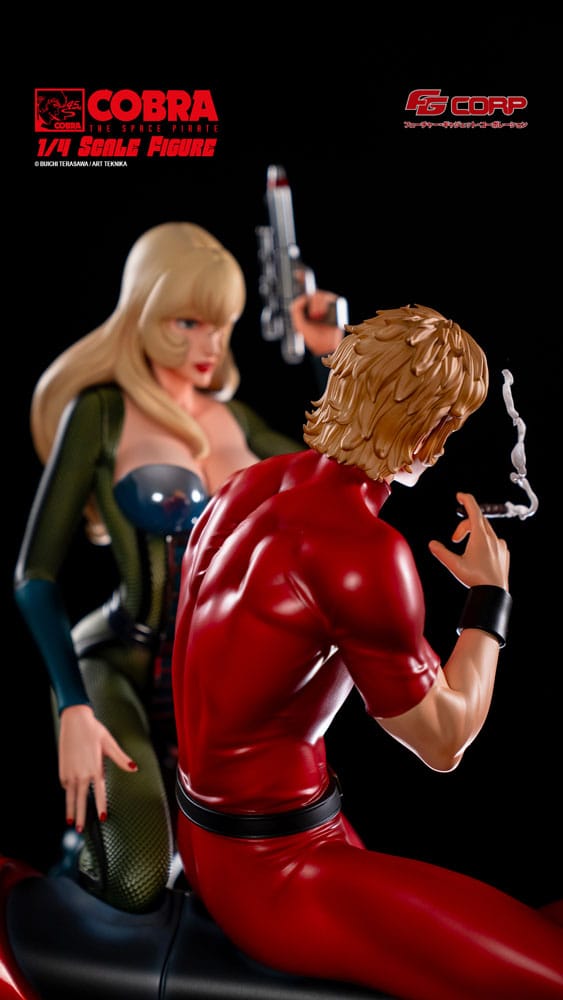 Statua Space Pirate Cobra 1/4 Cobra & Jane Royal (Spacesuit Ver.) 47 cm DS Modellismo Statua Space Pirate Cobra Cobra scala 1/4
