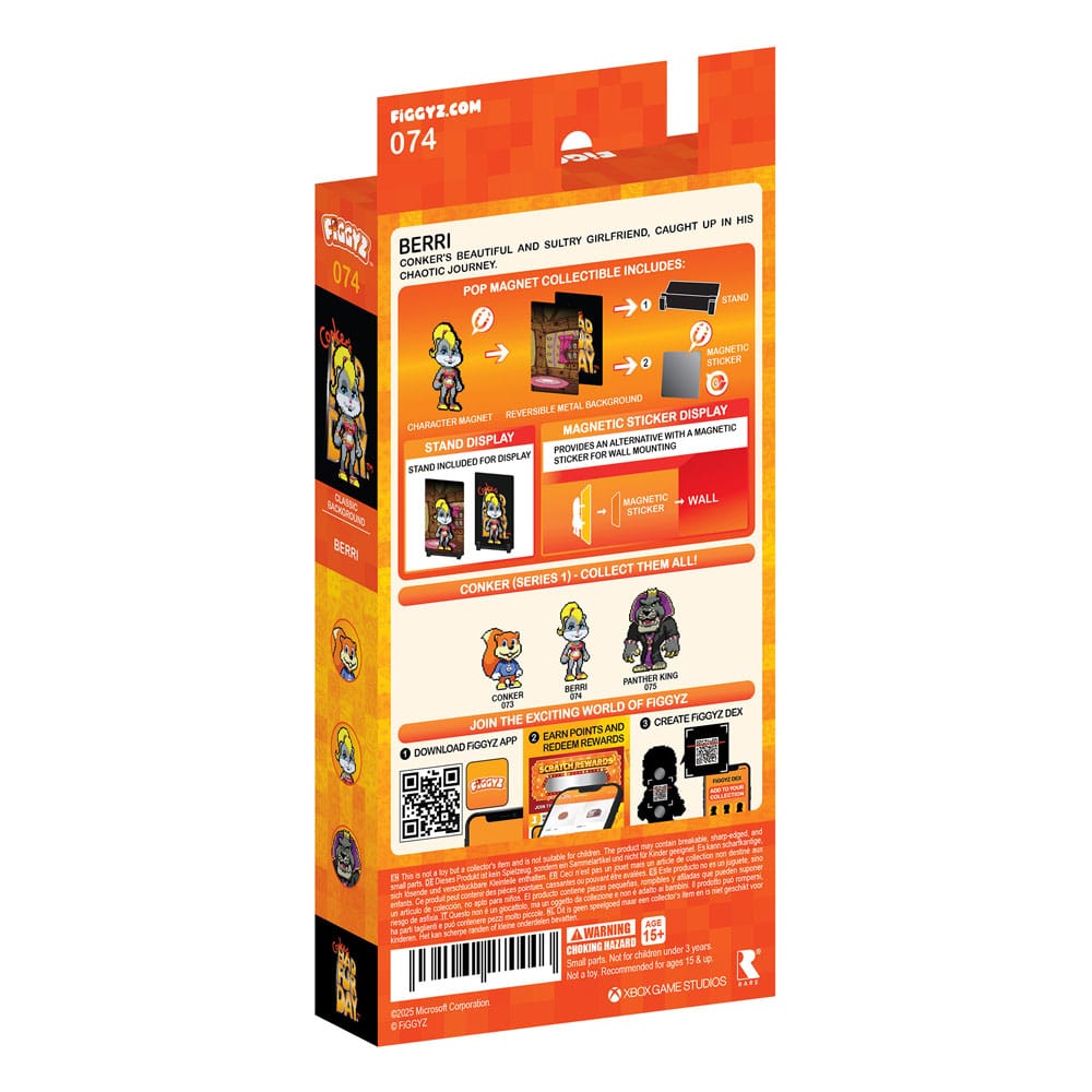 Calamita Conker's Bad Fur Day FiGGYZ da collezione Berri 11 cm DS Modellismo Calamita Conker's Bad Fur Day FiGGYZ
