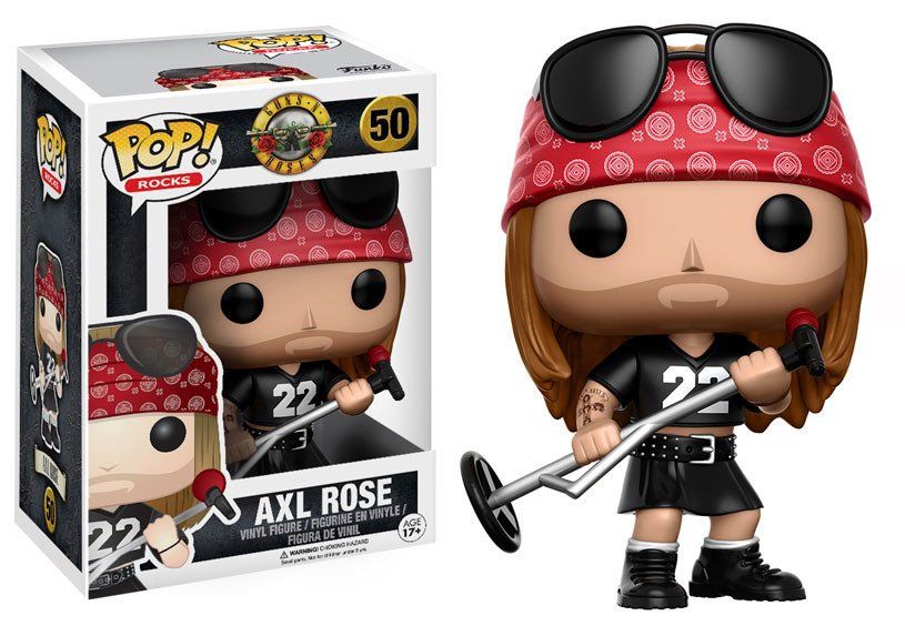 Guns N´ Roses POP! Rocks Vinyl Figure Axl Rose 9 cm DS Modellismo Guns N´ Roses POP! Rocks Axl Rose