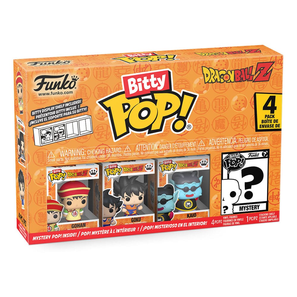 Dragon Ball Bitty POP! Vinyl Figure 4-Pack Series 1 2,5 cm DS Modellismo Dragon Ball Bitty POP! 4-Pack 1 2,5 Funko
