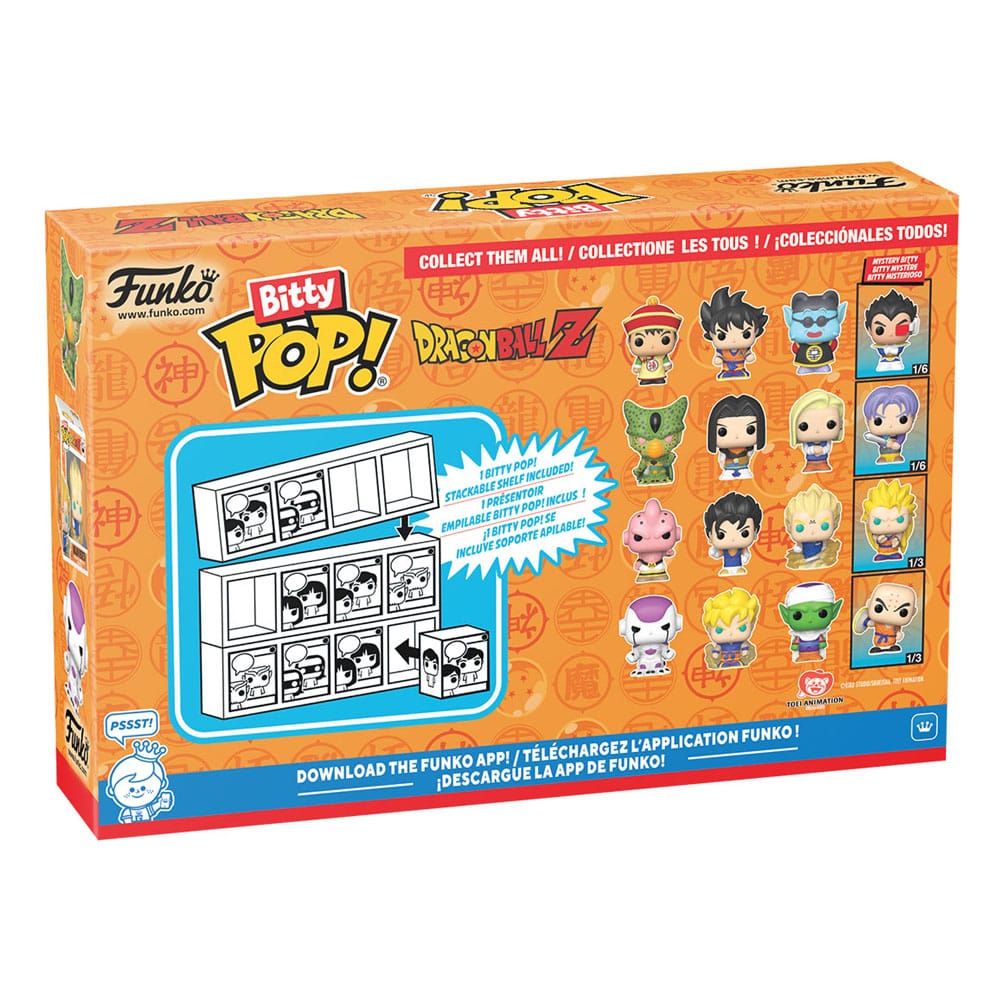 Dragon Ball Bitty POP! Vinyl Figure 4-Pack Series 1 2,5 cm DS Modellismo Dragon Ball Bitty POP! 4-Pack 1 2,5 Funko