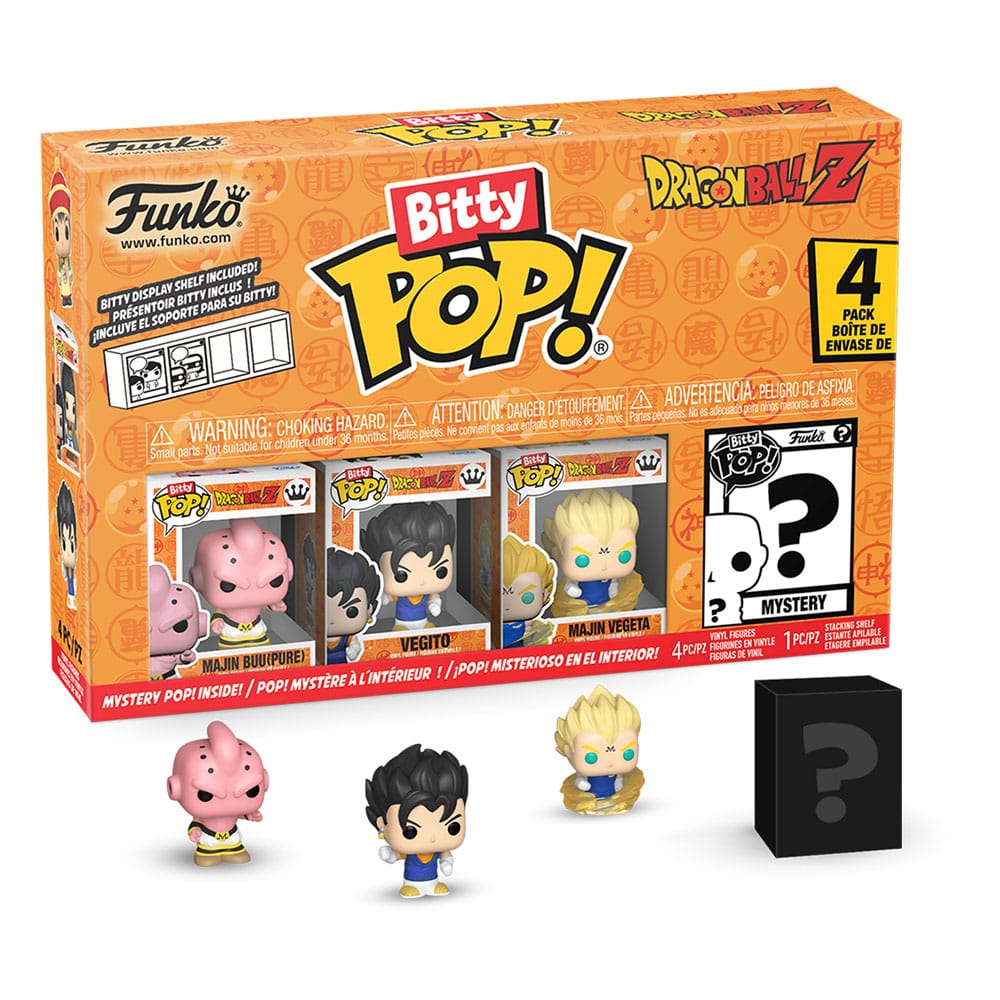 Dragon Ball Bitty POP! Vinyl Figure 4-Pack Series 3 2,5 cm DS Modellismo Dragon Ball Bitty POP! 4-Pack 3 2,5 Funko