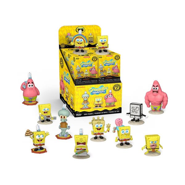 SpongeBob SquarePants Mini Figures 25th Anniversary 5 cm Display (12) DS Modellismo SpongeBob SquarePants Mini 25th Anniversary