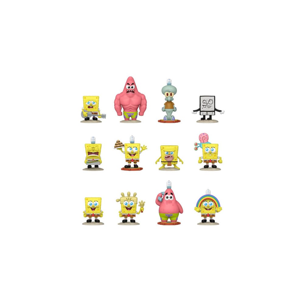 SpongeBob SquarePants Mini Figures 25th Anniversary 5 cm Display (12) DS Modellismo SpongeBob SquarePants Mini 25th Anniversary