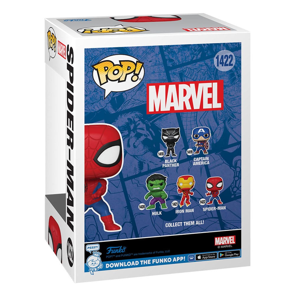 Marvel New Classics POP! Vinyl Figure Spider-Man 9 cm DS Modellismo Marvel Classics POP! Spider-Man Funko