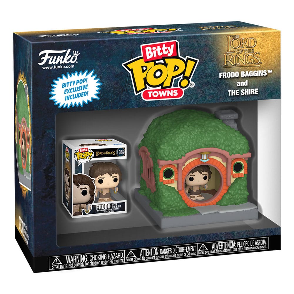 Il Signore degli Anelli Bitty POP! Town Vinyl Figure Frodo at Shire DS Modellismo Il Signore degli Anelli Bitty POP! Town