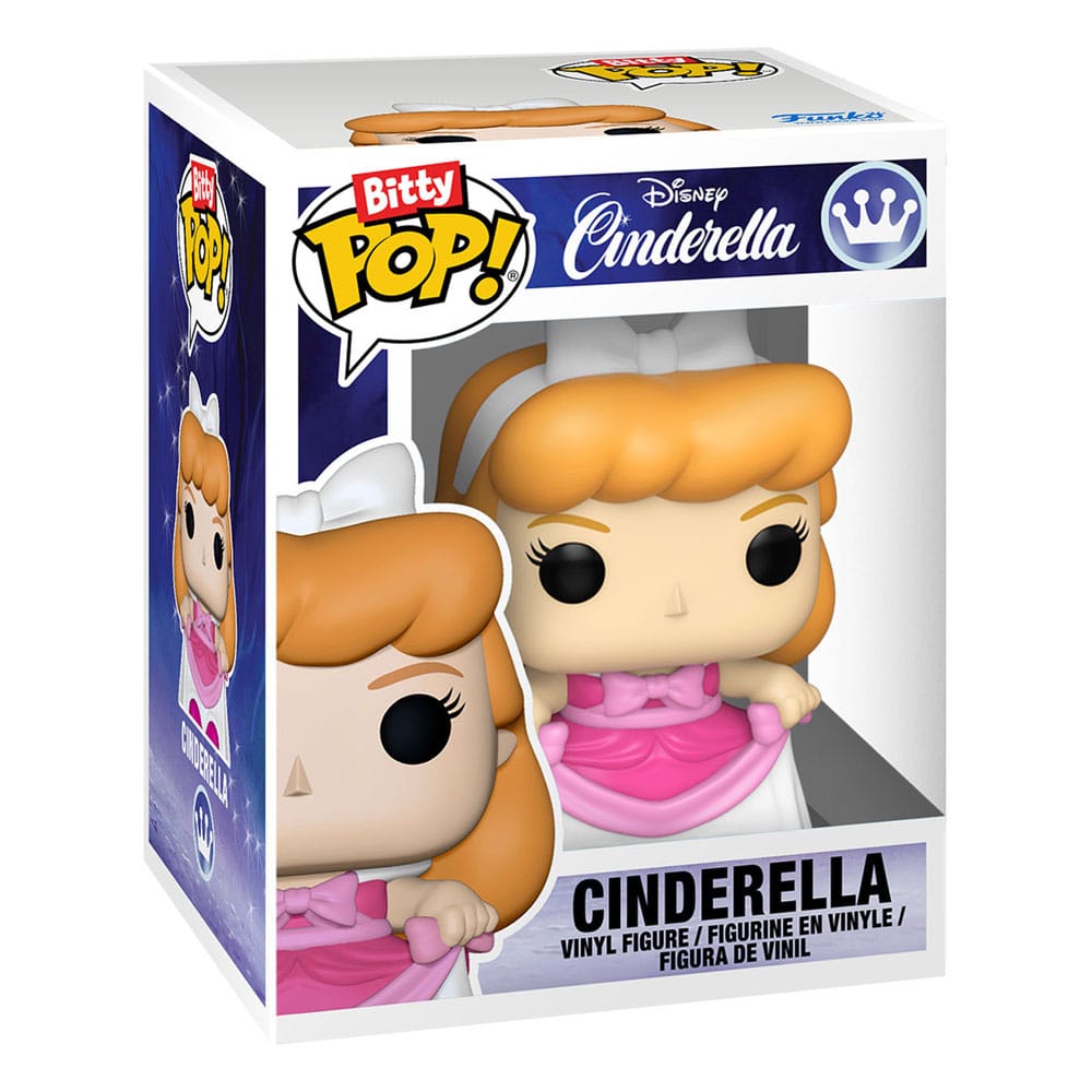 Disney Bitty POP! Display with 2 Vinyl Figures Cinderella's Castle DS Modellismo Disney Bitty POP! Display with 2