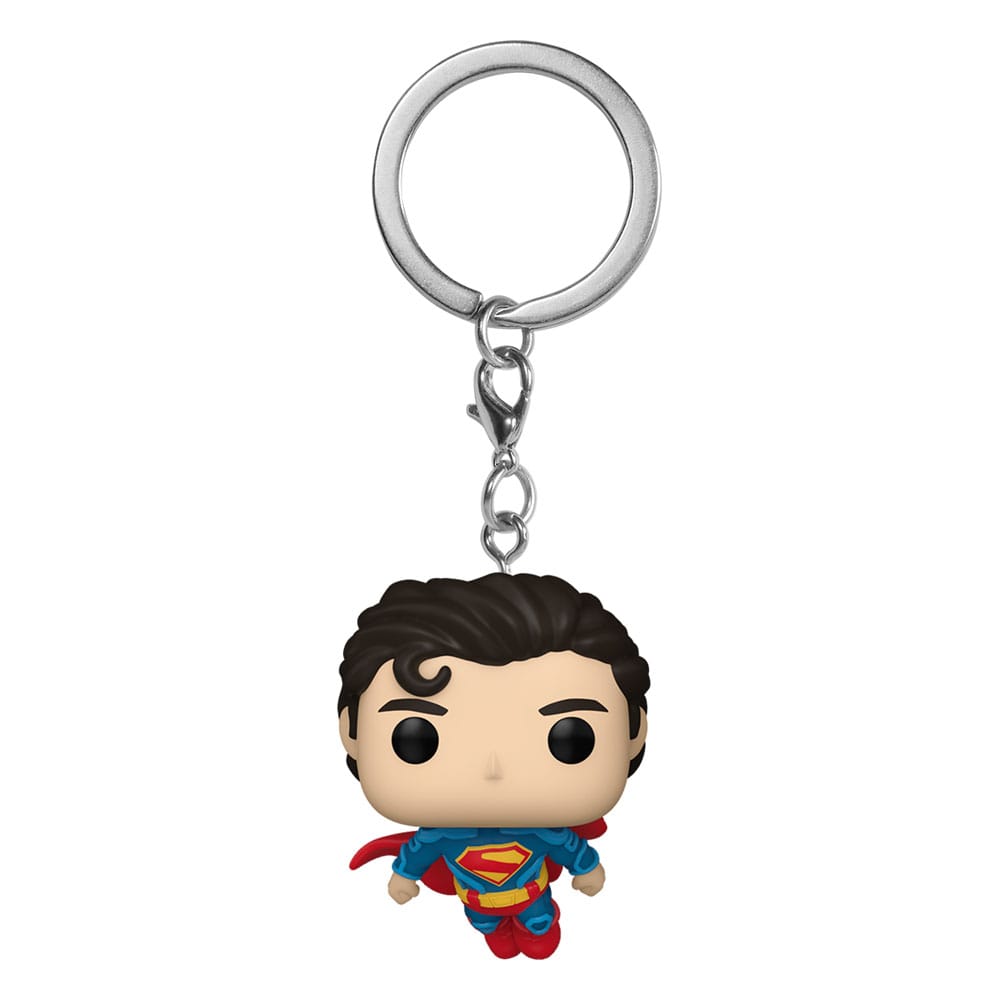 Portachiavi Superman (2025) POP! 4 cm Superman Display (12) DS Modellismo Portachiavi Superman (2025) POP! Superman