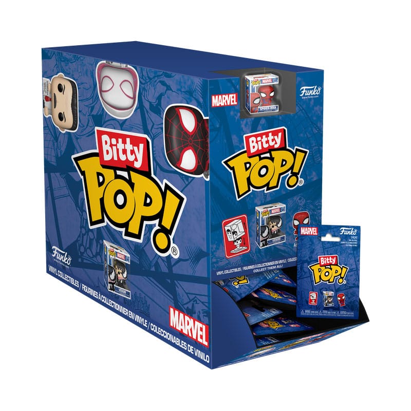 Spider-Man Bitty POP! Vinyl Figure Display (32) Pdq 2,5 cm DS Modellismo Spider-Man Bitty POP! Display (32) Pdq 2,5