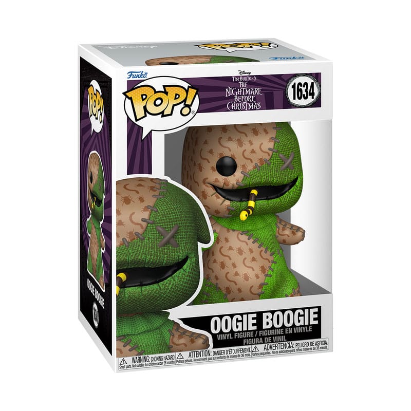 Disney POP! Vinyl Figure Patchwork - Oogie Boogie 9 cm DS Modellismo Disney POP! Patchwork Oogie Boogie Funko
