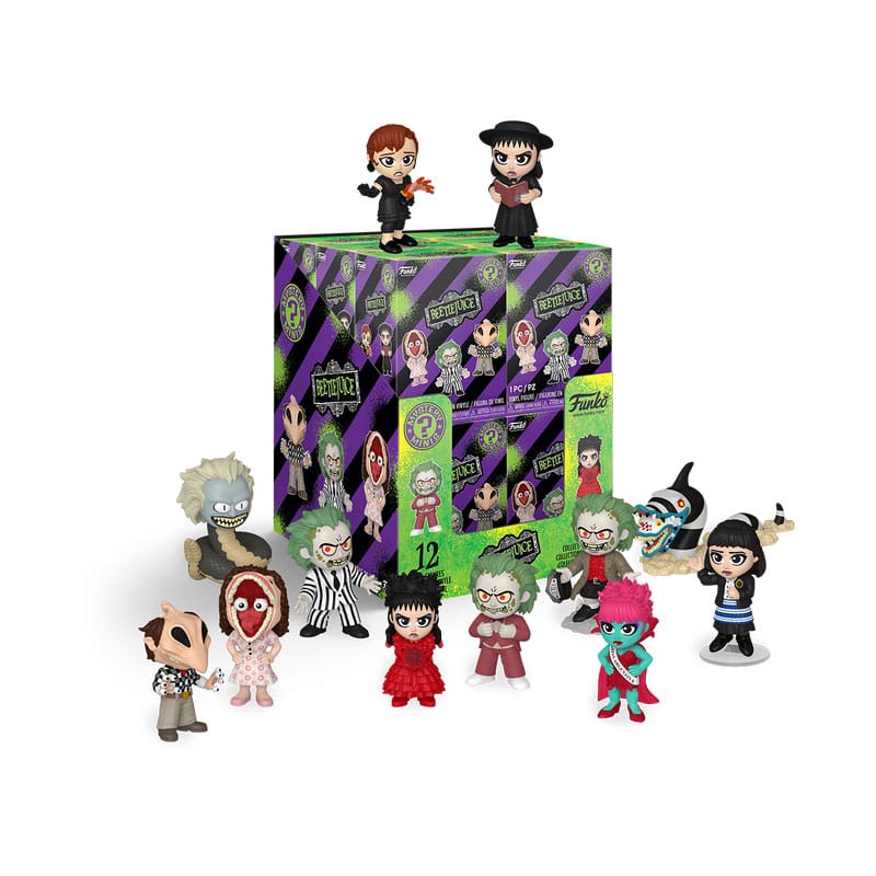 Beetlejuice Mini Figures Pdq 5 cm Display (12) DS Modellismo Beetlejuice Mini Pdq Display (12) Funko