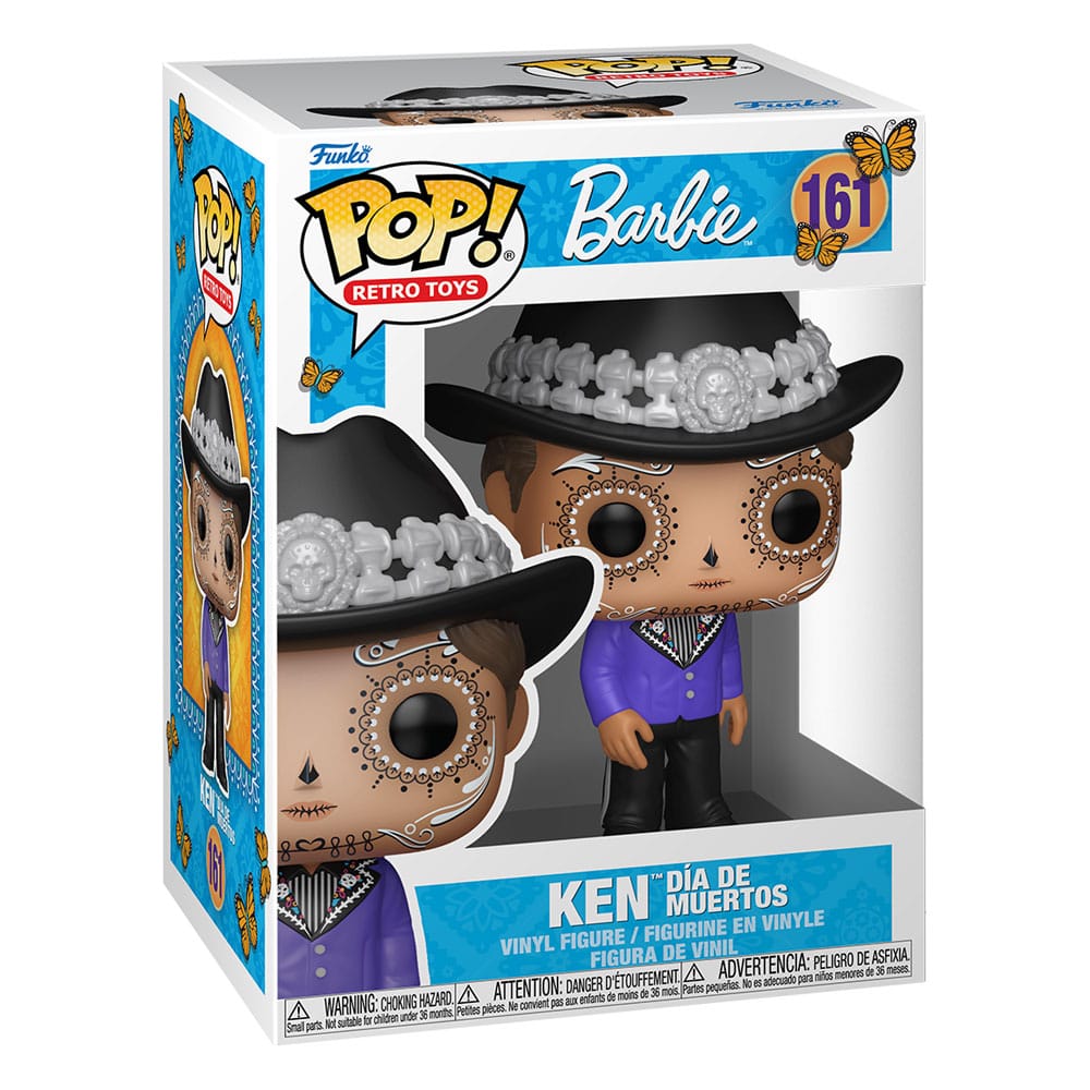 Barbie POP! Retro Toys Vinyl Figure Ken Dia de los Muertos 9 cm DS Modellismo Barbie POP! Retro Toys Ken Dia de los