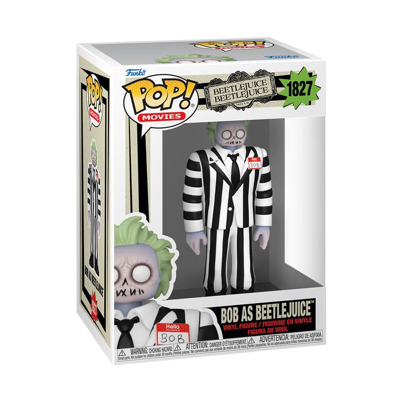 Beetlejuice POP! Movies Vinyl Figure BOB as Beetlejuice 9 cm DS Modellismo Beetlejuice POP! Movies Bob as Beetlejuice