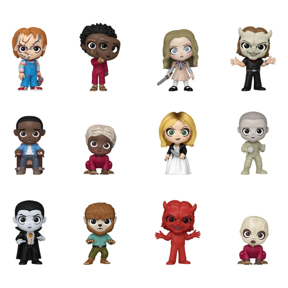 Nbcu Mini Figures Horror 5 cm Display (12) DS Modellismo Nbcu Mini Horror Display (12)