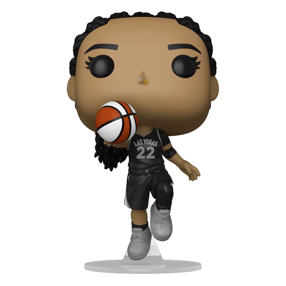 Wnba POP! Vinyl Figure Las Vegas Aces: A'ja Wilson 9 cm DS Modellismo Wnba POP! Las Vegas Aces: A'ja Wilson Funko