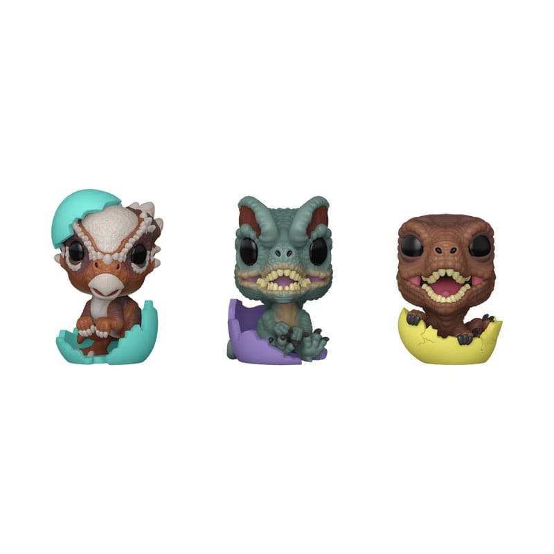 Jurassic Park Pocket POP! Vinyl Figure Easter Egg 3-Pack Dinos 4 cm DS Modellismo Jurassic Park Pocket POP! Easter Egg Dinos
