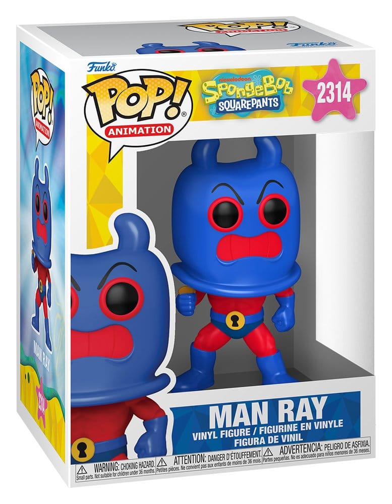 SpongeBob SquarePants POP! Animation Vinyl Figure Man Ray 9 cm DS Modellismo SpongeBob SquarePants POP! Animation Man Ray