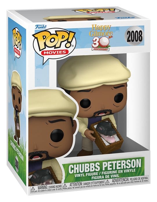 Happy Gilmore 2 POP! Movies Vinyl Figure Chubbs Peterson 9 cm DS Modellismo Happy Gilmore 2 POP! Movies Chubbs Peterson