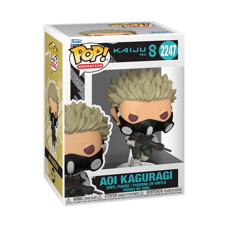 Kaiju No. 8 POP! Animation Vinyl Figure Aoi Kaguragi 9 cm DS Modellismo Kaiju No. 8 POP! Animation Aoi Kaguragi