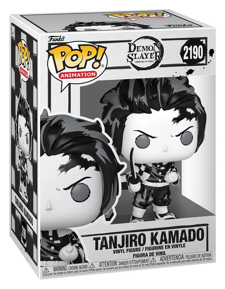 Demon Slayer: Kimetsu no Yaiba POP! Animation Vinyl Figures Tanjiro(Sumi-Ink) 9 cm - Damaged packaging DS Modellismo Demon Slayer: Kimetsu no Yaiba POP!