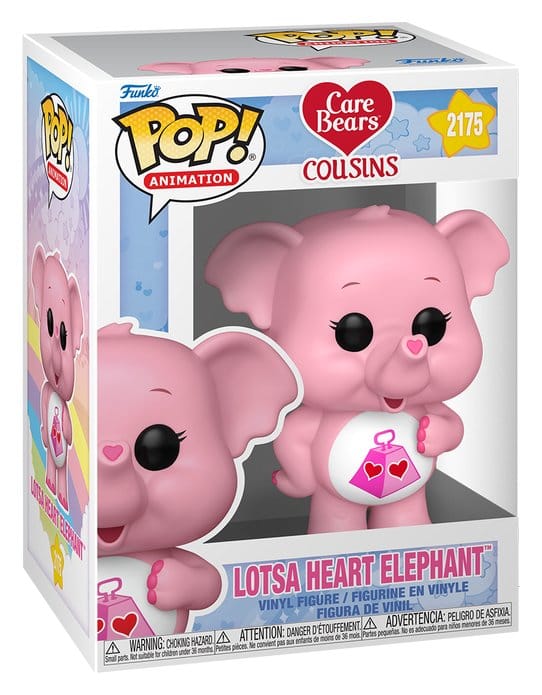 The Care Bears POP! Animation Vinyl Figure Lotsa Heart Elephant 9 cm DS Modellismo Care Bears POP! Animation Lotsa Heart
