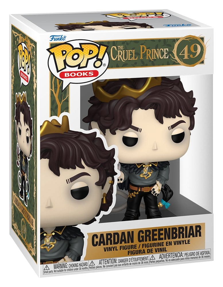 Folk of Air Series POP! Books Vinyl Figure Cardan Greenbriar 9 cm DS Modellismo Folk Air POP! Books Cardan Greenbriar Funko