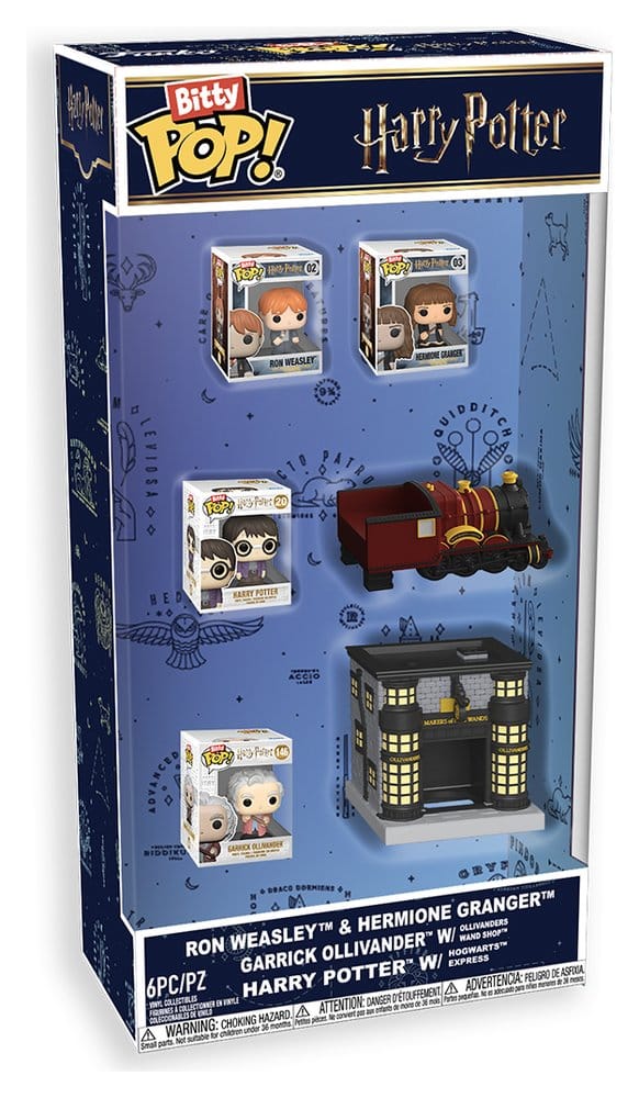 Harry Potter Bitty POP! Mini Figure 6-Pack DS Modellismo Harry Potter Bitty POP! Mini 6-Pack Funko