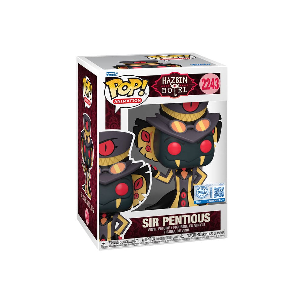 Hazbin Hotel POP! Animation Vinyl Figures Sir Pentious with Chase 9 cm Assortment (6) DS Modellismo Hazbin Hotel POP! Animation Sir Pentious