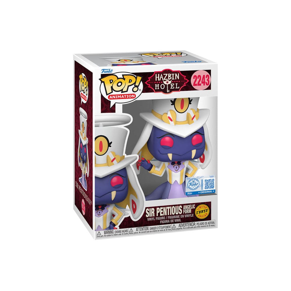 Hazbin Hotel POP! Animation Vinyl Figures Sir Pentious with Chase 9 cm Assortment (6) DS Modellismo Hazbin Hotel POP! Animation Sir Pentious