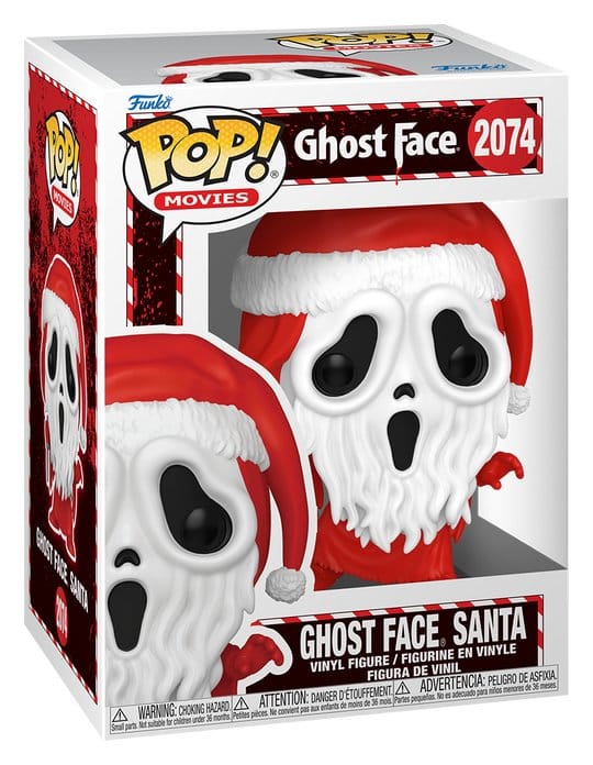 Ghost Face POP! Movies Vinyl Figure Gf(hldy) 9 cm - Damaged packaging DS Modellismo Ghost Face POP! Movies Gf(hldy) Damaged