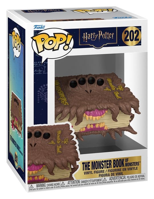 Harry Potter POP! Movies Vinyl Figure Monster Book 9 cm DS Modellismo Harry Potter POP! Movies Monster Book Funko
