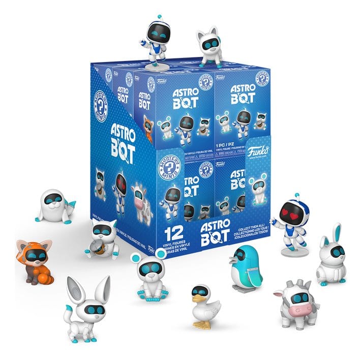Astro Bot Mystery Mini Figures 7 cm Display (12) DS Modellismo Astro Bot Mystery Mini Display (12) Funko