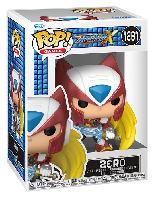 Mega Man POP! Games Vinyl Figure Zero 9 cm DS Modellismo Mega Man POP! Games Zero Funko