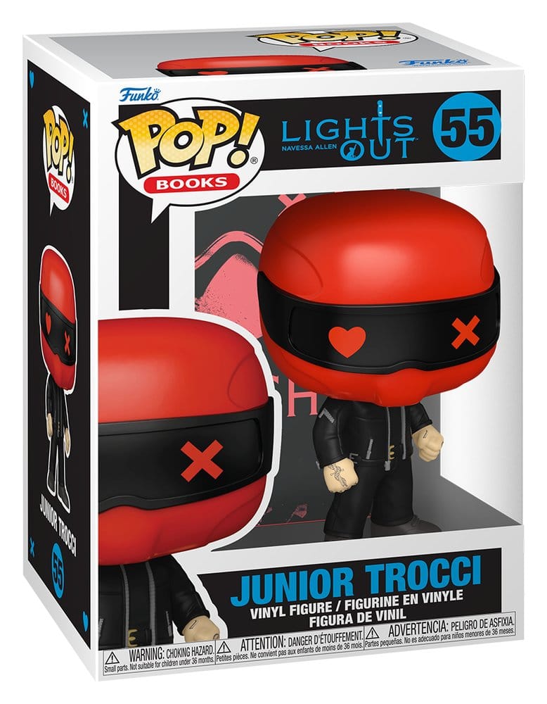 Into the Darkness POP! Books Vinyl Figure Junior Trocci 9 cm DS Modellismo Into Darkness POP! Books Junior Trocci Funko
