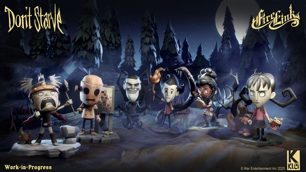 Don't Starve PVC Mini Figure Chibi Vol.1 Set (6) 9 cm DS Modellismo Don't Starve Mini Chibi Vol.1 (6) FireLink