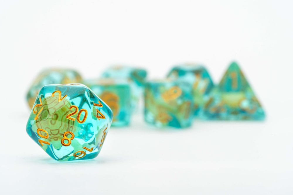 FanRoll Dice Set Turtle (7) DS Modellismo FanRoll Dice Turtle (7)